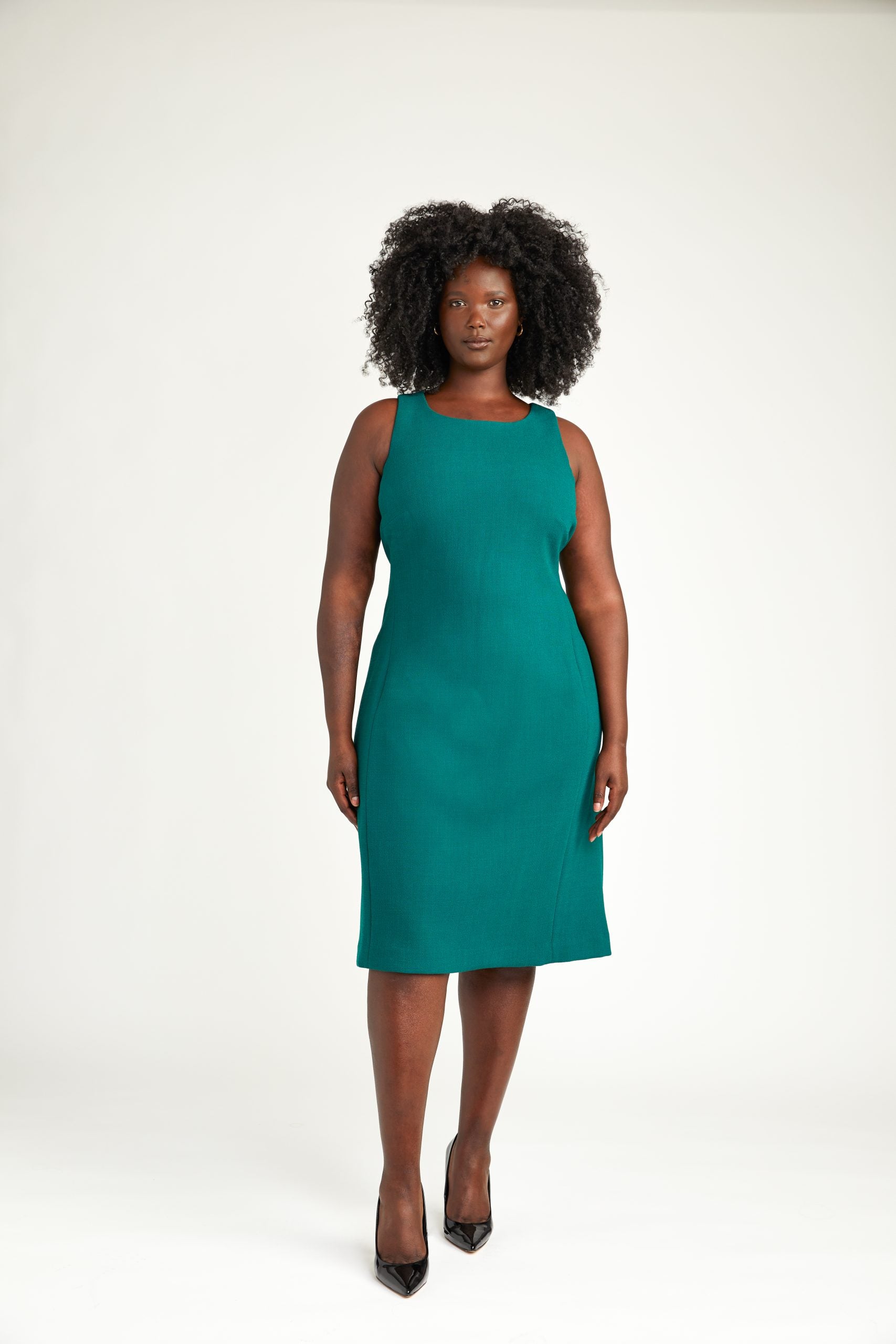 Keswick Sheath Dress Emerald