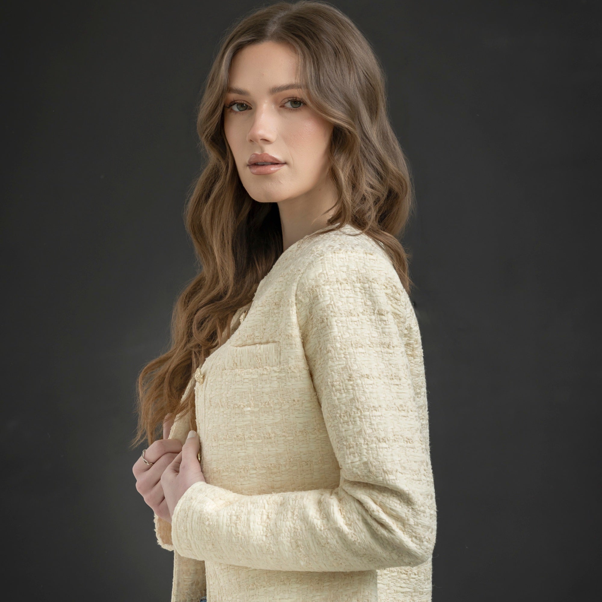 Kent Blazer in Ivory