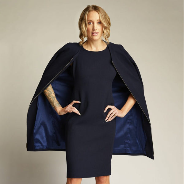 Keswick Coat-Navy