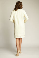 Keswick Coat-Ivory